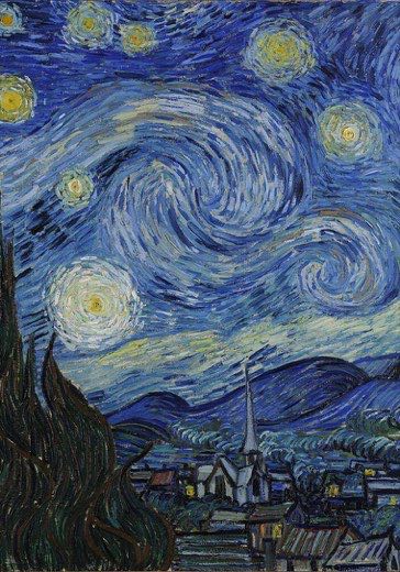 Vincent van Gogh, The Starry Night, 1889