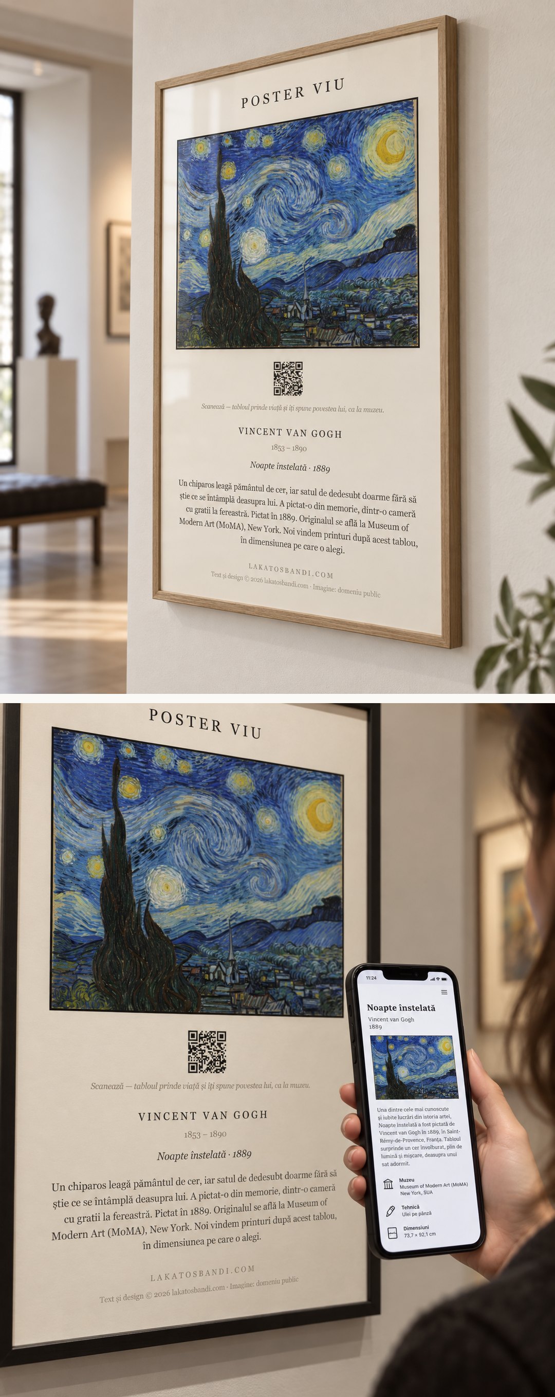 Offer your work as a poster