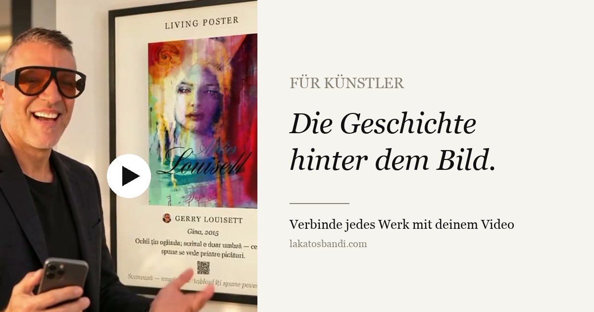 Die Geschichte hinter dem Bild — wie du ein Werk so zeigst, dass man stehen bleibt