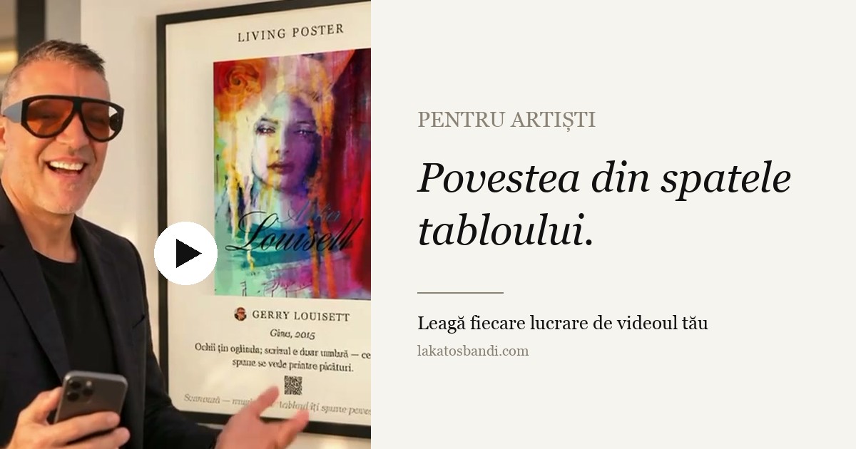 Povestea din spatele tabloului — cum prezinți o lucrare ca oamenii să se oprească