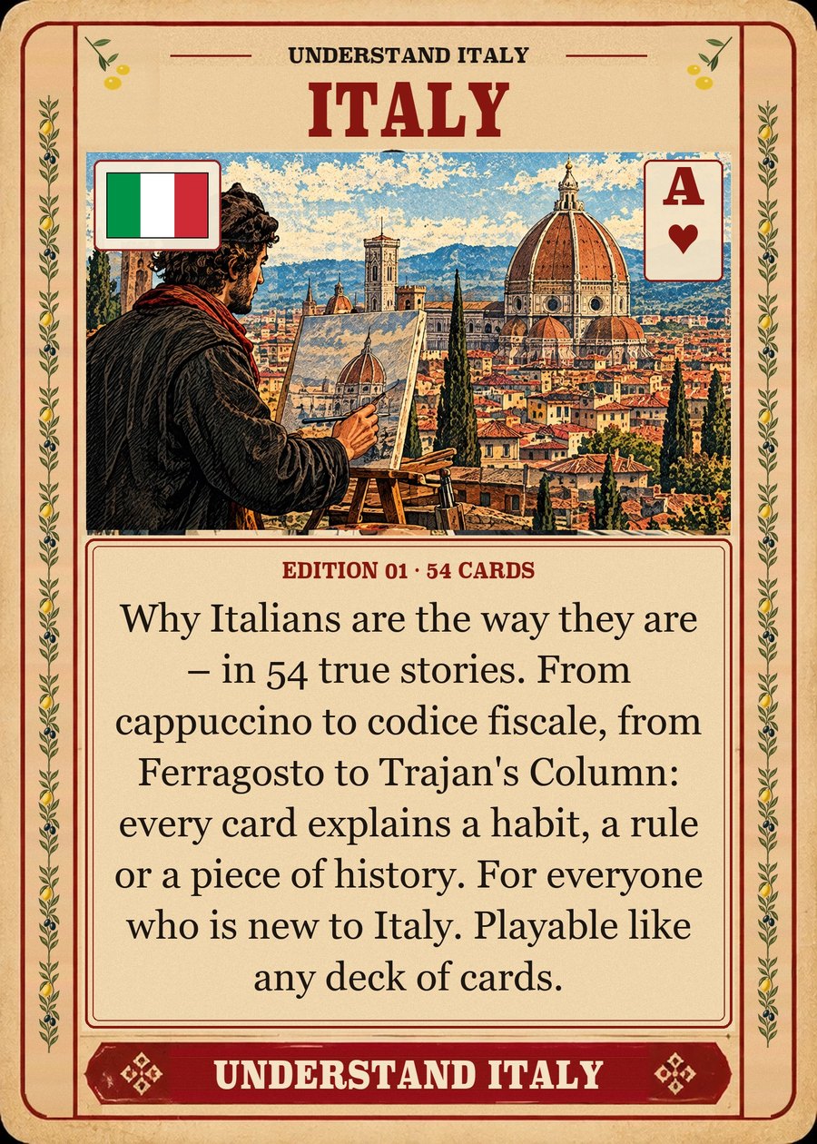 Understand Italy — Why Italians are the way they are