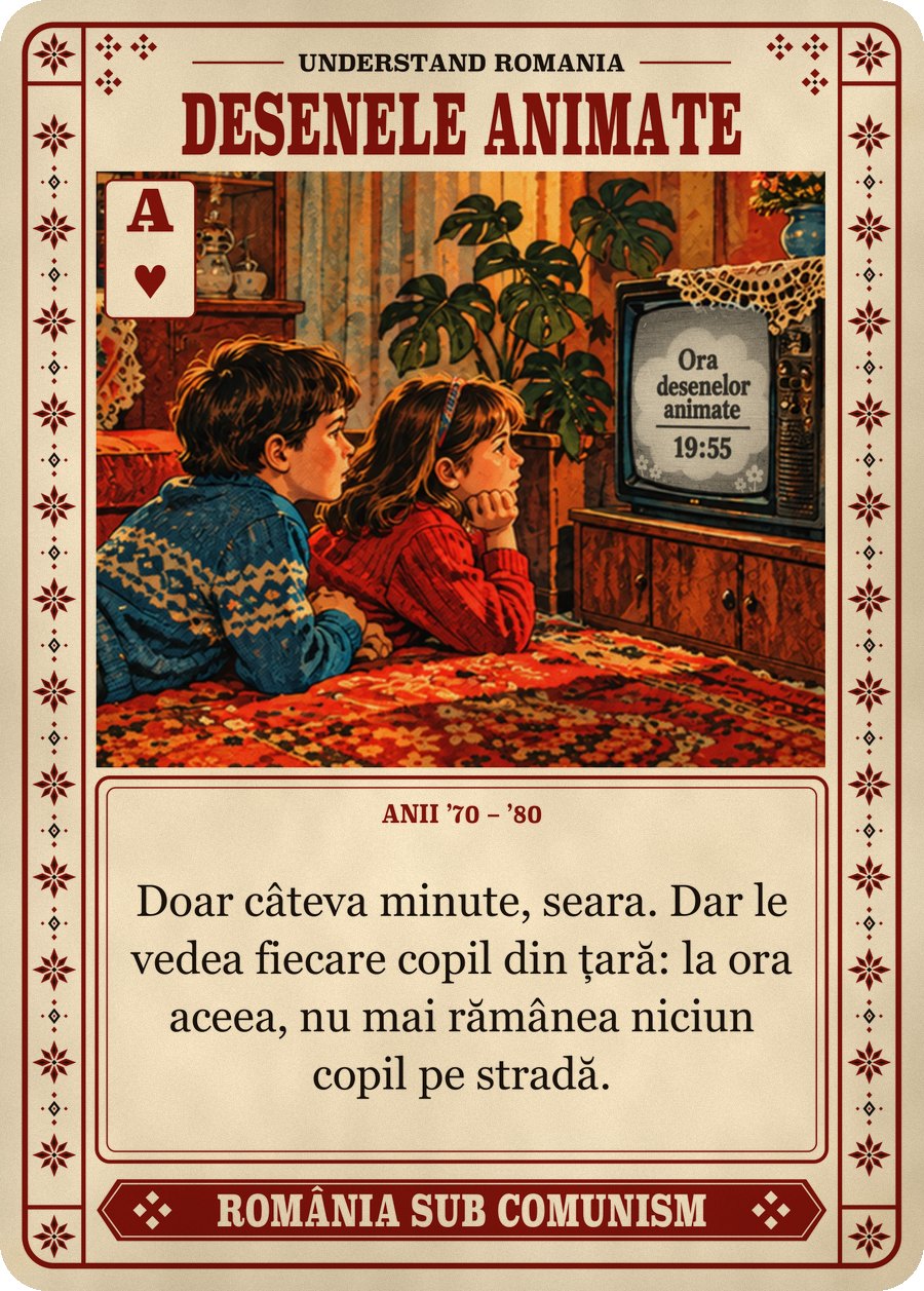 DESENELE ANIMATE — anii ’70 – ’80. Doar câteva minute, seara. Dar le vedea fiecare copil din țară: la ora aceea, nu mai rămânea niciun copil pe stradă.